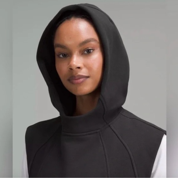 Lululemon Scuba Pullover Sleeveless Hoodie - XS/S - Black - Picture 3 of 6